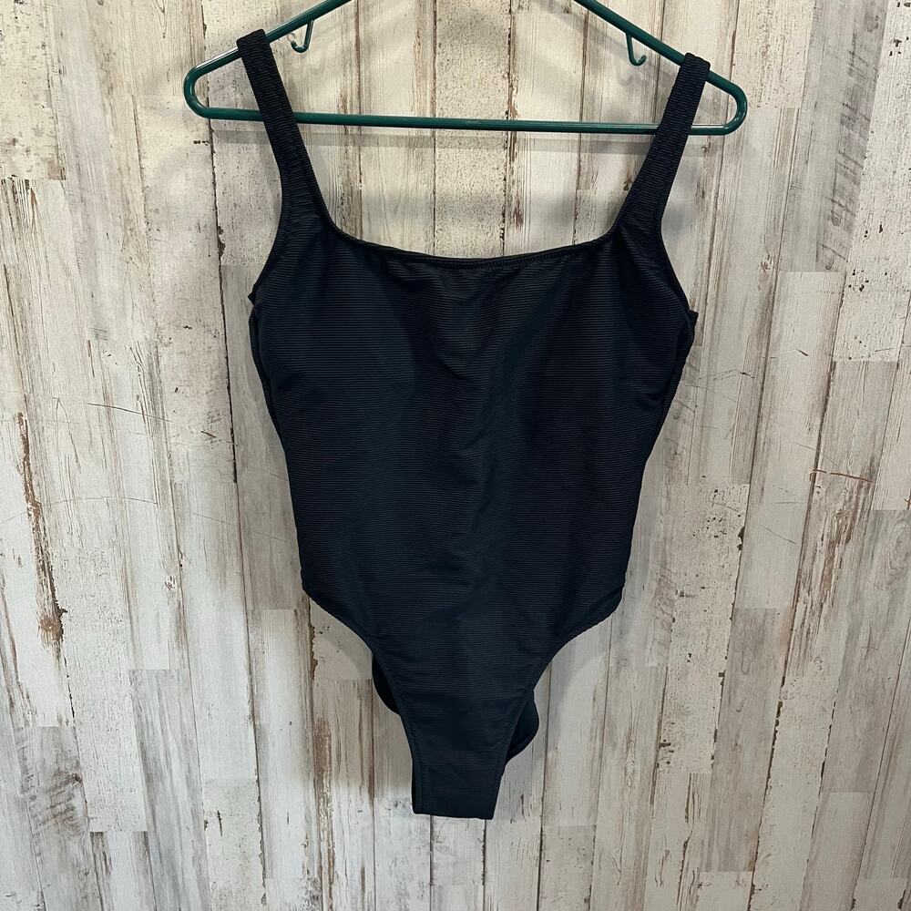 J. Crew Black One-Piece Swimsuit